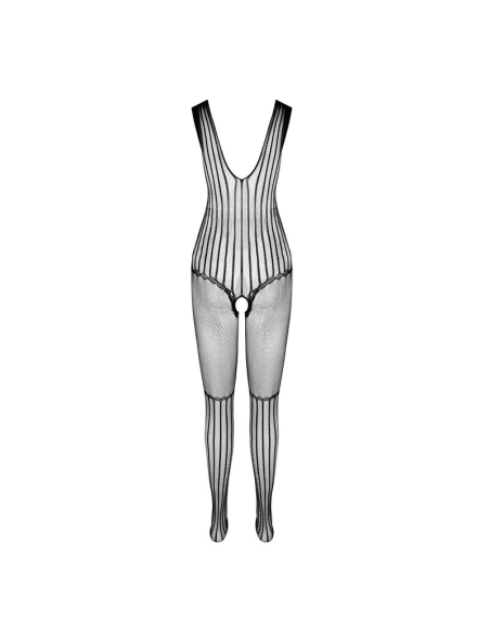 PASSION - BS 103 BODYSTOCKING BLANCO TALLA ÚNICA