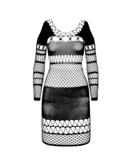 PASSION - BS 105 BODYSTOCKING NEGRO TALLA ÚNICA