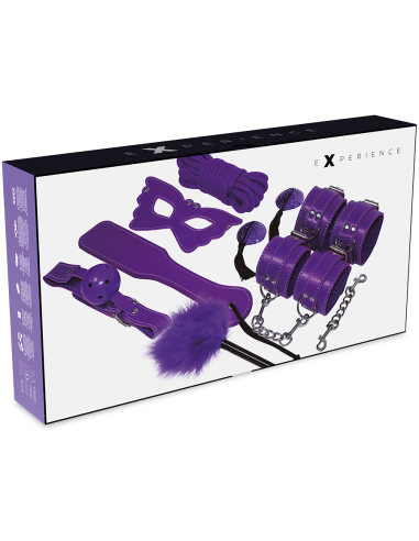 EXPERIENCE - BDSM Kit de Iniciación Morado | SexPlace.MX