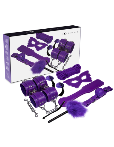 EXPERIENCE - BDSM Kit de Iniciación Morado | SexPlace.MX