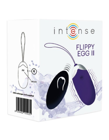Intense Flippy Ii Huevo Recargable Remoto Lila