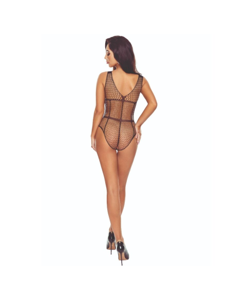 PASSION - BS114 BODYSTOCKING REJILLA NEGRO