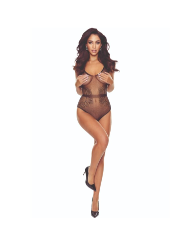 PASSION - BS115 BODYSTOCKING REJILLA NEGRO