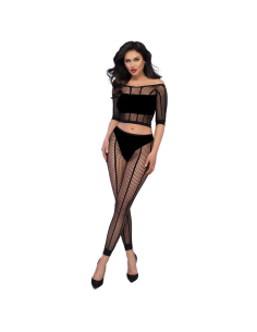 CHILIROSE - CR 4647 TOP and LEGGINS NEGRO S-M