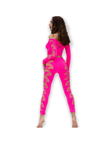 CHILIROSE - CR 4632 TOP and PANTALON FUCSIA S-L