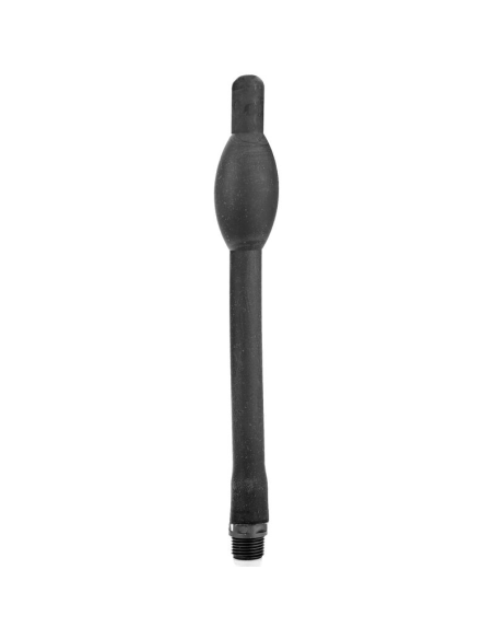 ALL BLACK - DUCHA ANAL HINCHABLE SILICONA 27 CM