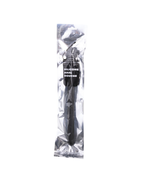 ALL BLACK - DUCHA ANAL HINCHABLE SILICONA 27 CM
