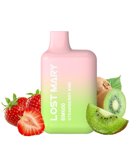 LOST MARY - BM600 VAPER NICOTINA 2 DESECHABLE SABOR FRESA KIWI