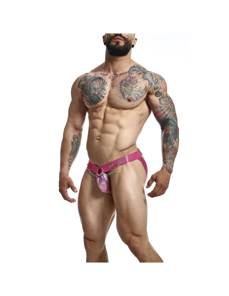 MOB - DNGEON JOCKSTRAP A PRESIÓN ROSA TALLA ÚNICA
