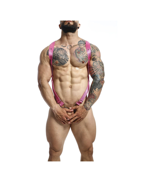 MOB - DNGEON ARNÉS DE ESPALDA CRUZADA ROSA TALLA ÚNICA