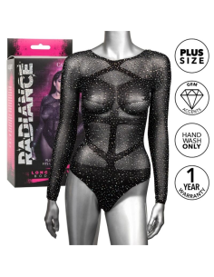 CALEXOTICS - RADIANCE BODY DE MANGA LARGA PEDRERÍA TALLA GRANDE