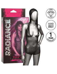 CALEXOTICS - RADIANCE BODY CON CAPUCHA Y ESCOTE EN V PRONUNCIADO