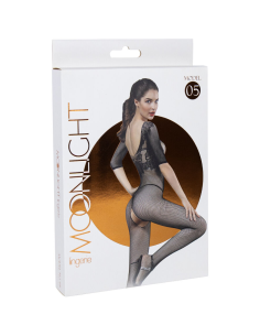 MOONLIGHT - MODELO 5 BODYSTOCKING NEGRO TALLA ÚNICA