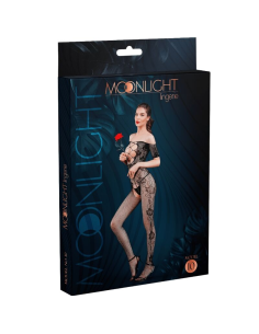 MOONLIGHT - MODELO 10 BODYSTOCKING NEGRO TALLA ÚNICA