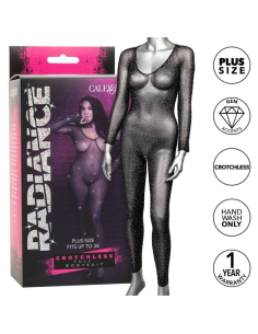 CALEXOTICS - RADIANCE BODY ENTERO PEDRERÍA SIN ENTREPIERNA TALLA GRANDE