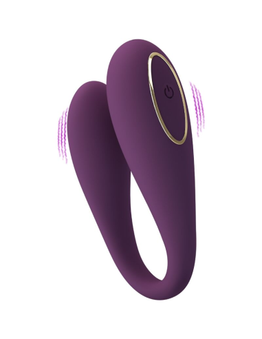 PRETTY LOVE - AUGUST VIBRADOR DOBLE PLACER APP REMOTE