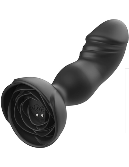 ARMONY - EXTREME A BLOOM ROSA VIBRADOR and PLUG ANAL CONTROL REMOTO NEGRO