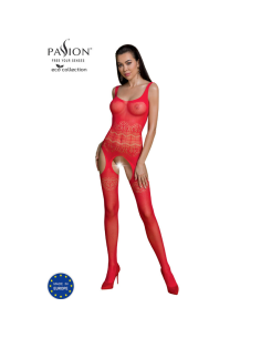 PASSION - ECO COLLECTION BODYSTOCKING ECO BS005 ROJO
