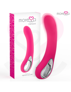 MORESSA - NELSON MASAJEADOR PUNTO G PREMIUM SILICONE RECARGABLE