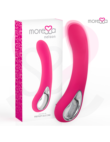 MORESSA - NELSON MASAJEADOR PUNTO G PREMIUM SILICONE RECARGABLE