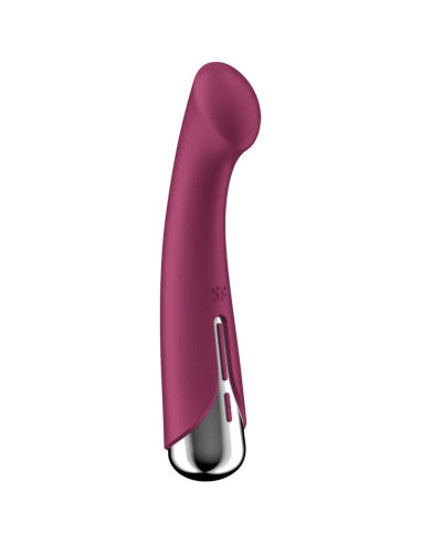 SATISFYER - SPINNING G-SPORT 1 VIBRADOR ROTADOR ROJO
