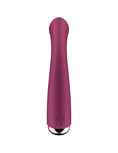 SATISFYER - SPINNING G-SPORT 1 VIBRADOR ROTADOR ROJO