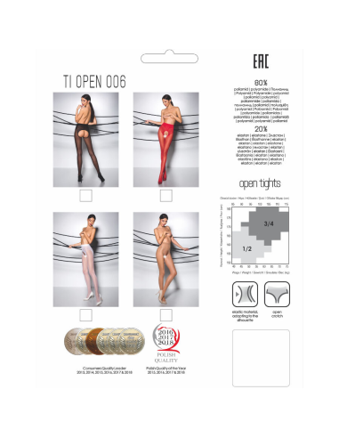 PASSION - TIOPEN 006 MEDIAS BLANCO 1-2 30 DEN