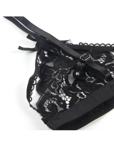 SUBBLIME - SET 3 PIEZAS SUJETADOR LIGUERO TANGA S-M