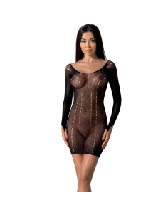 PASSION - BS101 BODYSTOCKING NEGRO TALLA ÚNICA