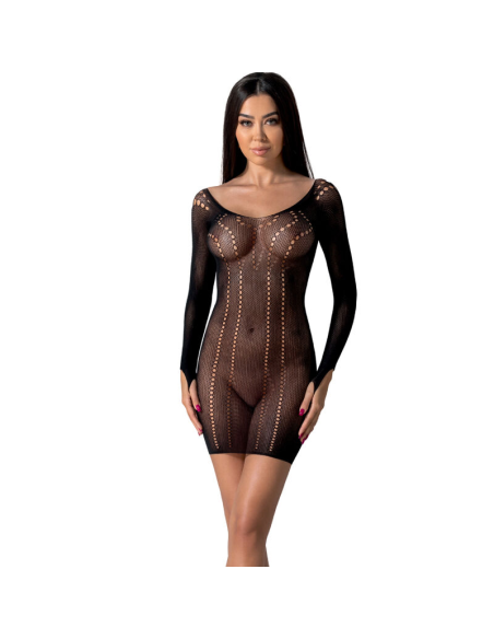 PASSION - BS101 BODYSTOCKING NEGRO TALLA ÚNICA