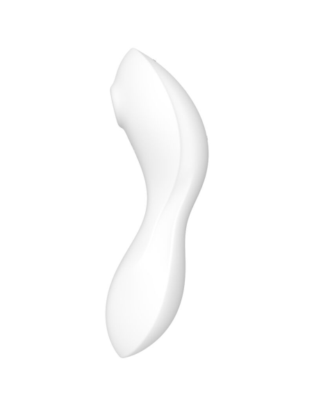 SATISFYER - CURVY TRINITY 5 ESTIMULADOR Y VIBRADOR APP BLANCO