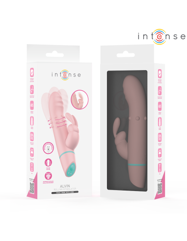 INTENSE - ALVIN ESTIMULADOR RABBIT and VIBRADOR ROLLING OSCILANTE