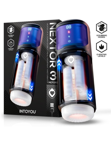 INTOYOU Nextor Masturbador Automático Avanzado con Fricción y Calor