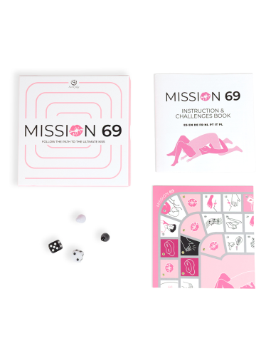 MISSION 69 - Juego de Mesa para Parejas con 69 Retos