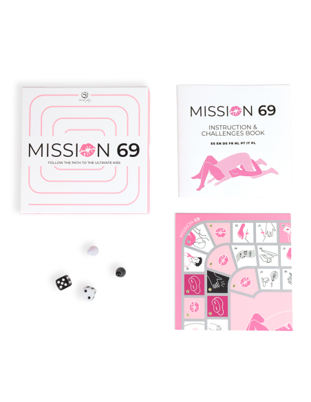 MISSION 69 - Juego de Mesa para Parejas con 69 Retos