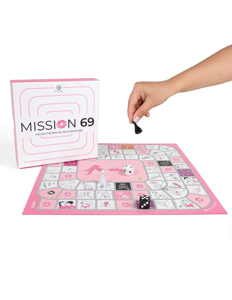 MISSION 69 - Juego de Mesa para Parejas con 69 Retos
