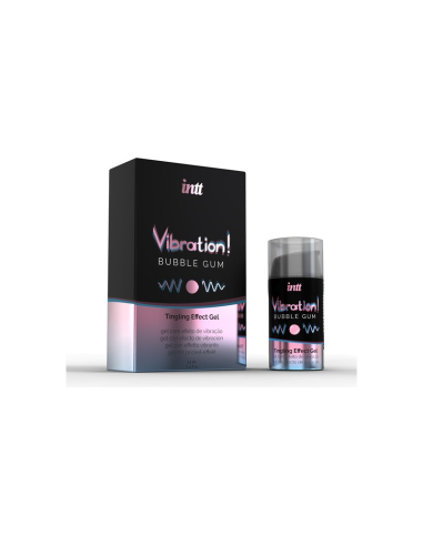 INTT - VIBRADOR LÍQUIDO CHICLE - 15ML