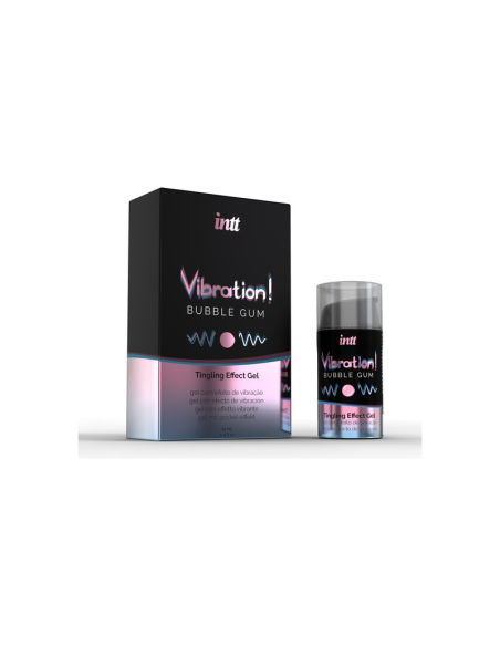 INTT - VIBRADOR LÍQUIDO CHICLE - 15ML