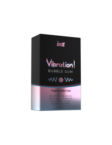 INTT - VIBRADOR LÍQUIDO CHICLE - 15ML