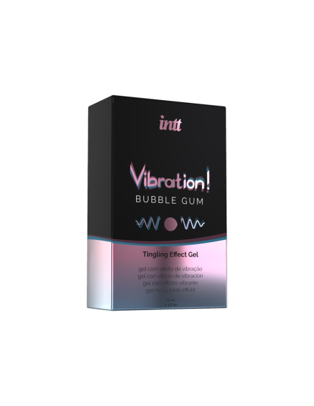 INTT - VIBRADOR LÍQUIDO CHICLE - 15ML