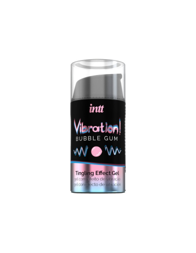 INTT - VIBRADOR LÍQUIDO CHICLE - 15ML