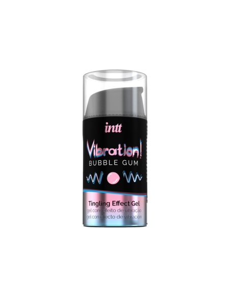 INTT - VIBRADOR LÍQUIDO CHICLE - 15ML