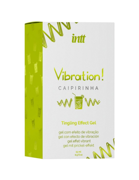 Estimulante íntimo Gel Vibrador Liquido Caipirinha 15ml - Intt
