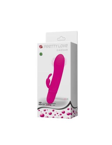 PRETTY LOVE - FLIRTATION CAESAR Vibrador Conejito | SexPlace.MX