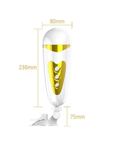 Pretty Love - Masturbador Masculino Sally con Vibración y Sonido