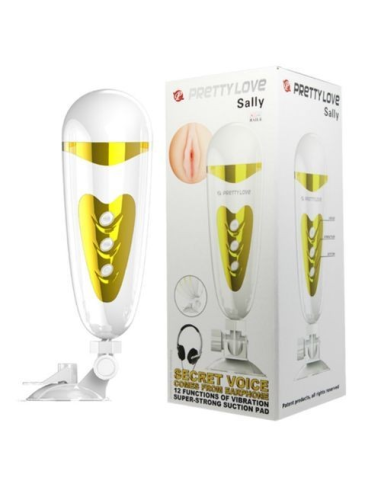 Pretty Love - Masturbador Masculino Sally con Vibración y Sonido